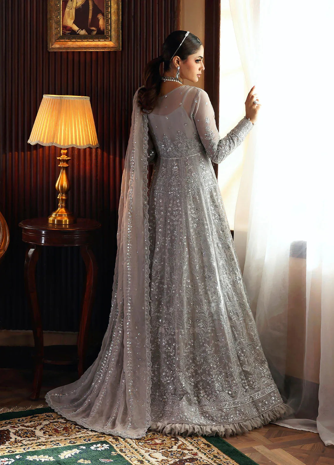 Gulaal | I Evayna Embroidered Chiffon | Sheyza - Rang-e-Khaas
