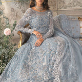 MARIA B-MBROIDERED | Ice Blue BD-2702