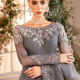 MARIA B__3 Piece Embroidered Organza Suit | BD-2902