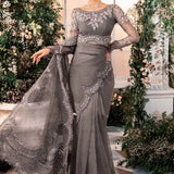 MARIA B__3 Piece Embroidered Organza Suit | BD-2902