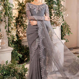 MARIA B__3 Piece Embroidered Organza Suit | BD-2902