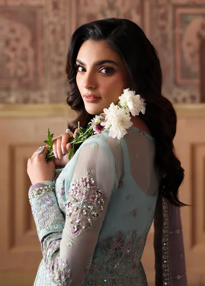Gulaal | I Evayna Embroidered Chiffon | Delina - Rang-e-Khaas