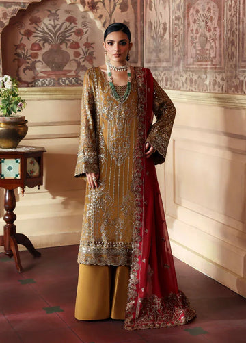 Gulaal | I Evayna Embroidered Chiffon | Dinara - Rang-e-Khaas