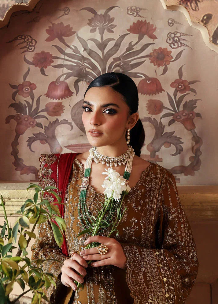 Gulaal | I Evayna Embroidered Chiffon | Dinara - Rang-e-Khaas
