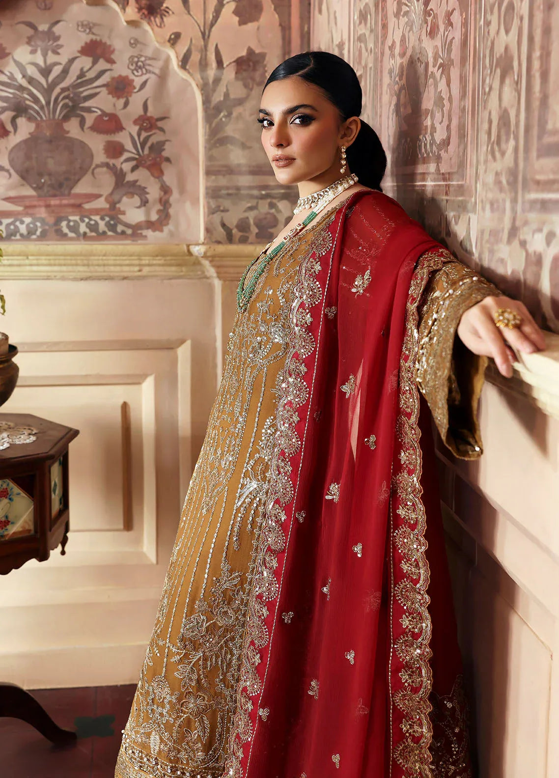 Gulaal | I Evayna Embroidered Chiffon | Dinara - Rang-e-Khaas
