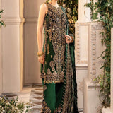 MARIA B__3 Piece Embroidered Organza Suit | BD-2904