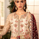 MARIA B__3 Piece Embroidered Organza Suit | BD-2905