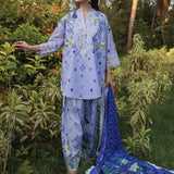 Tahra by Zainab Chottani Embroidered Lawn 3Pc Suit D-06A RAHA