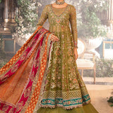 MARIA B__3 Piece Embroidered Organza Suit | BD-2906