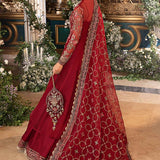 MARIA B__3 Piece Embroidered Organza Suit | BD-2908