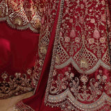 MARIA B__3 Piece Embroidered Organza Suit | BD-2908