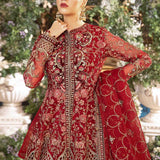 MARIA B__3 Piece Embroidered Organza Suit | BD-2908