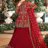 MARIA B__3 Piece Embroidered Organza Suit | BD-2908