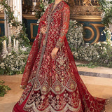 MARIA B__3 Piece Embroidered Organza Suit | BD-2908