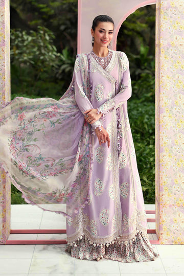 Maria B 3 Piece Stitched Embroidered Lawn Suit