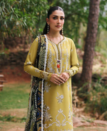 Republic Womenswear | Talia Luxury Lawn 25 | D1-A - Numa - Rang-e-Khaas