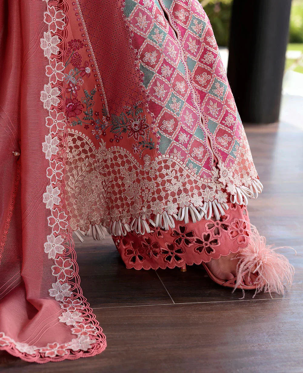 Republic Womenswear | Kalani Eid Luxury Lawn 25 | D1-A - Ayra - Rang-e-Khaas