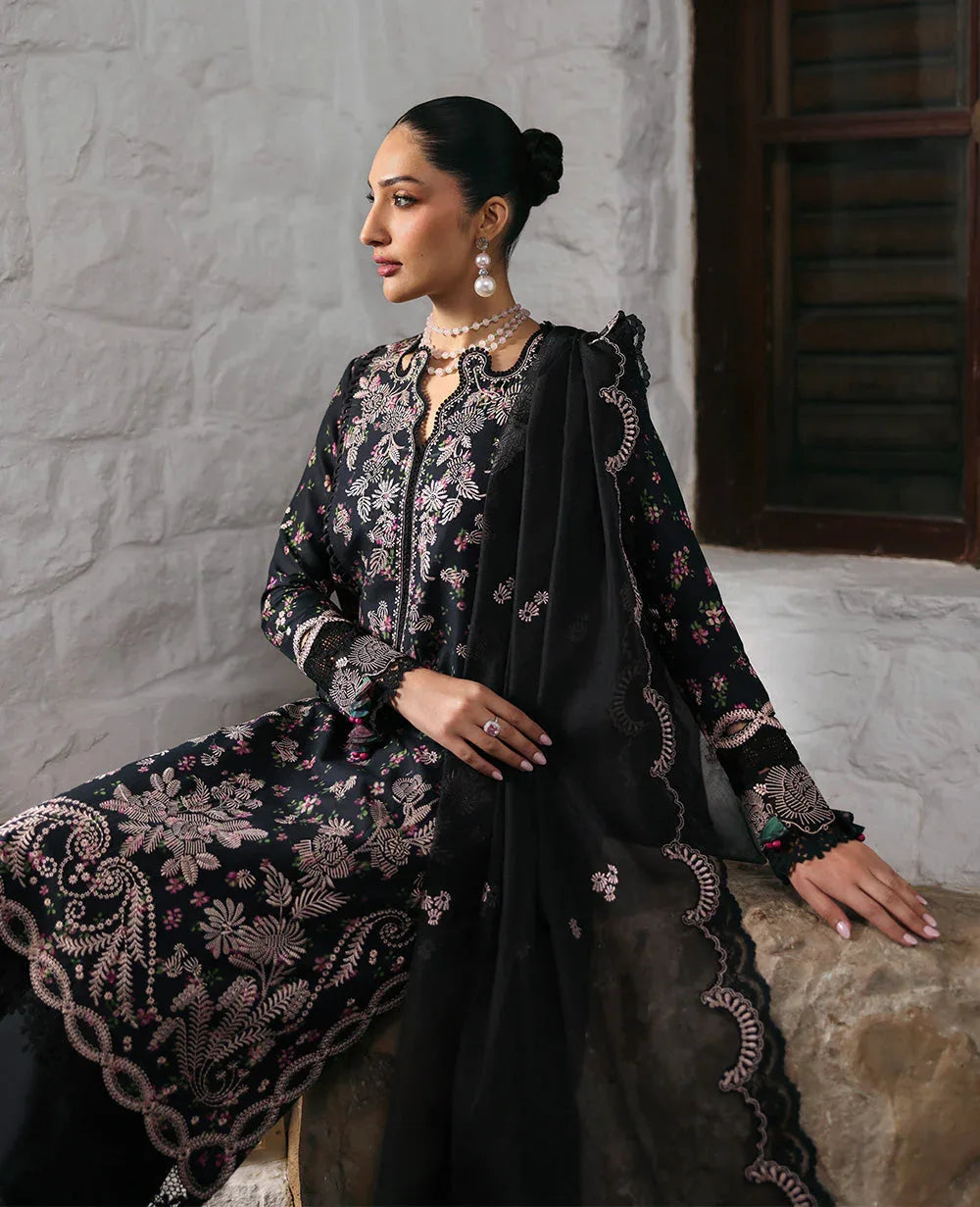 Republic Womenswear | Talia Luxury Lawn 25 | D2-A - Aria - Rang-e-Khaas