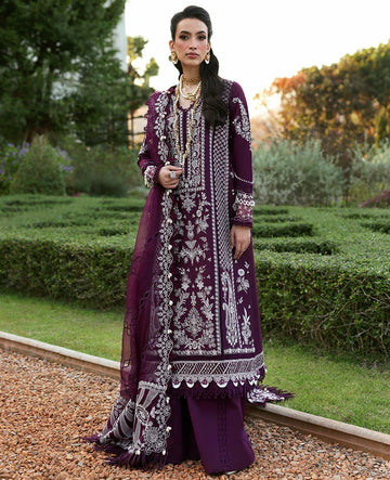 Republic Womenswear | Kalani Eid Luxury Lawn 25 | D3-A - Elara - Rang-e-Khaas