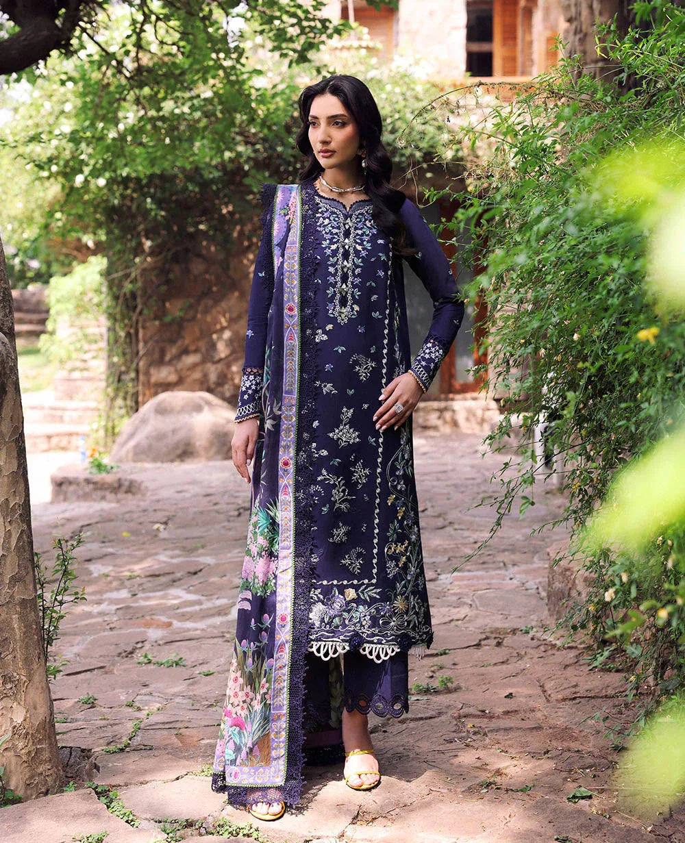 Republic Womenswear | Talia Luxury Lawn 25 | D3-B - Saia - Rang-e-Khaas