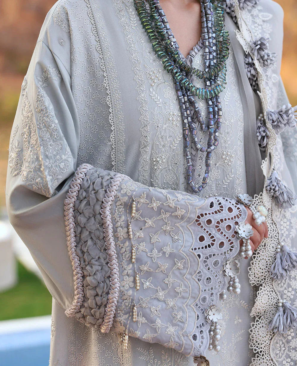 Republic Womenswear | Kalani Eid Luxury Lawn 25 | D3-B - Sitara - Rang-e-Khaas