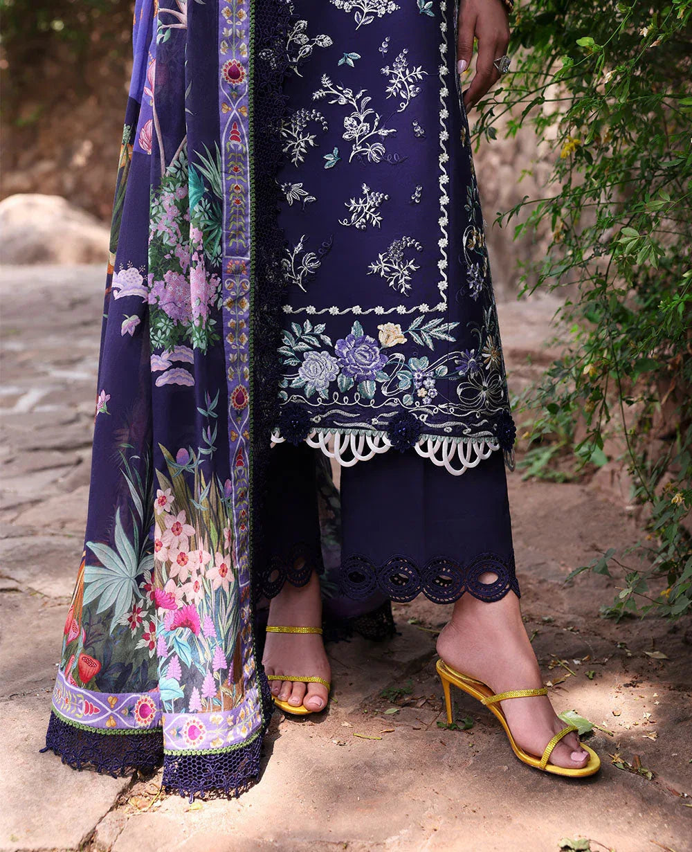 Republic Womenswear | Talia Luxury Lawn 25 | D3-B - Saia - Rang-e-Khaas