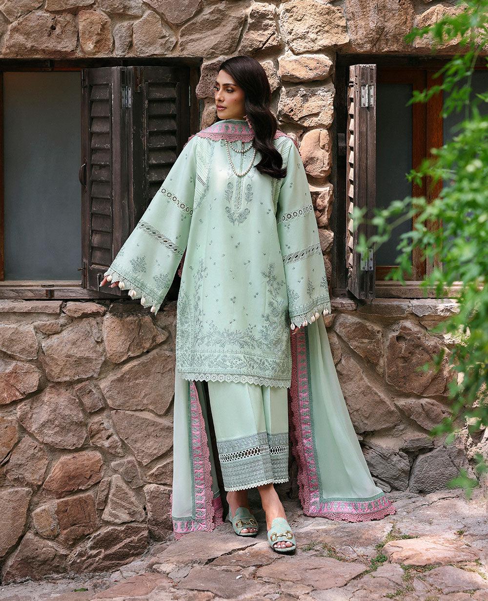 Republic Womenswear | Talia Luxury Lawn 25 | D4-A - Zayli - Rang-e-Khaas