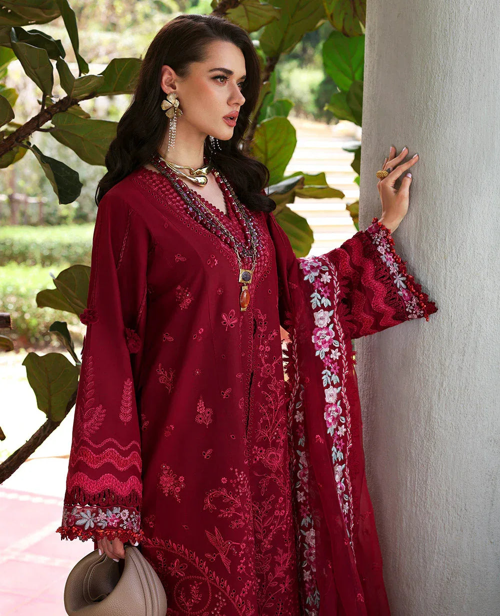 Republic Womenswear | Kalani Eid Luxury Lawn 25 | D4-A - Rhea - Rang-e-Khaas