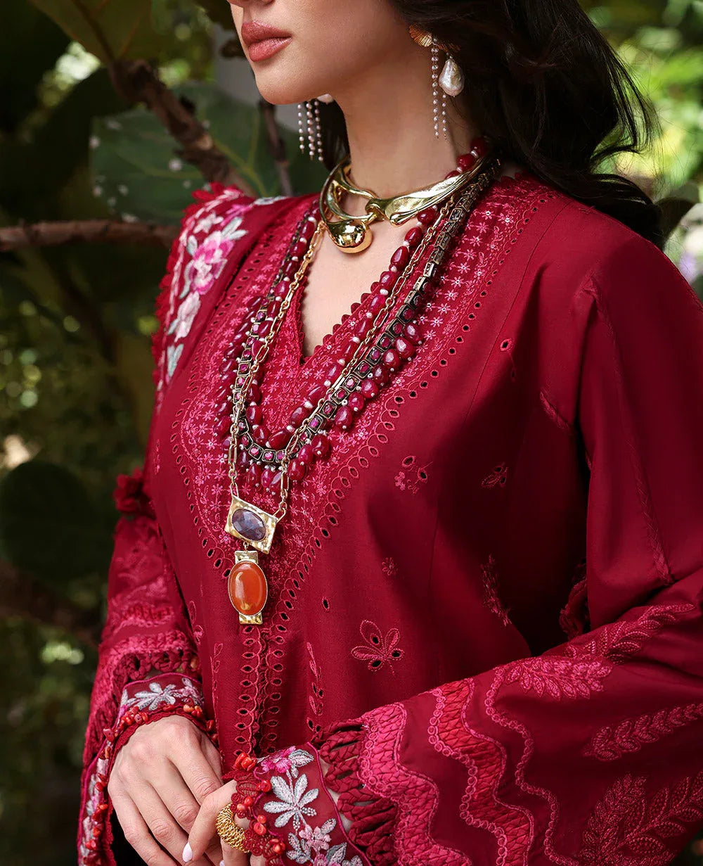 Republic Womenswear | Kalani Eid Luxury Lawn 25 | D4-A - Rhea - Rang-e-Khaas