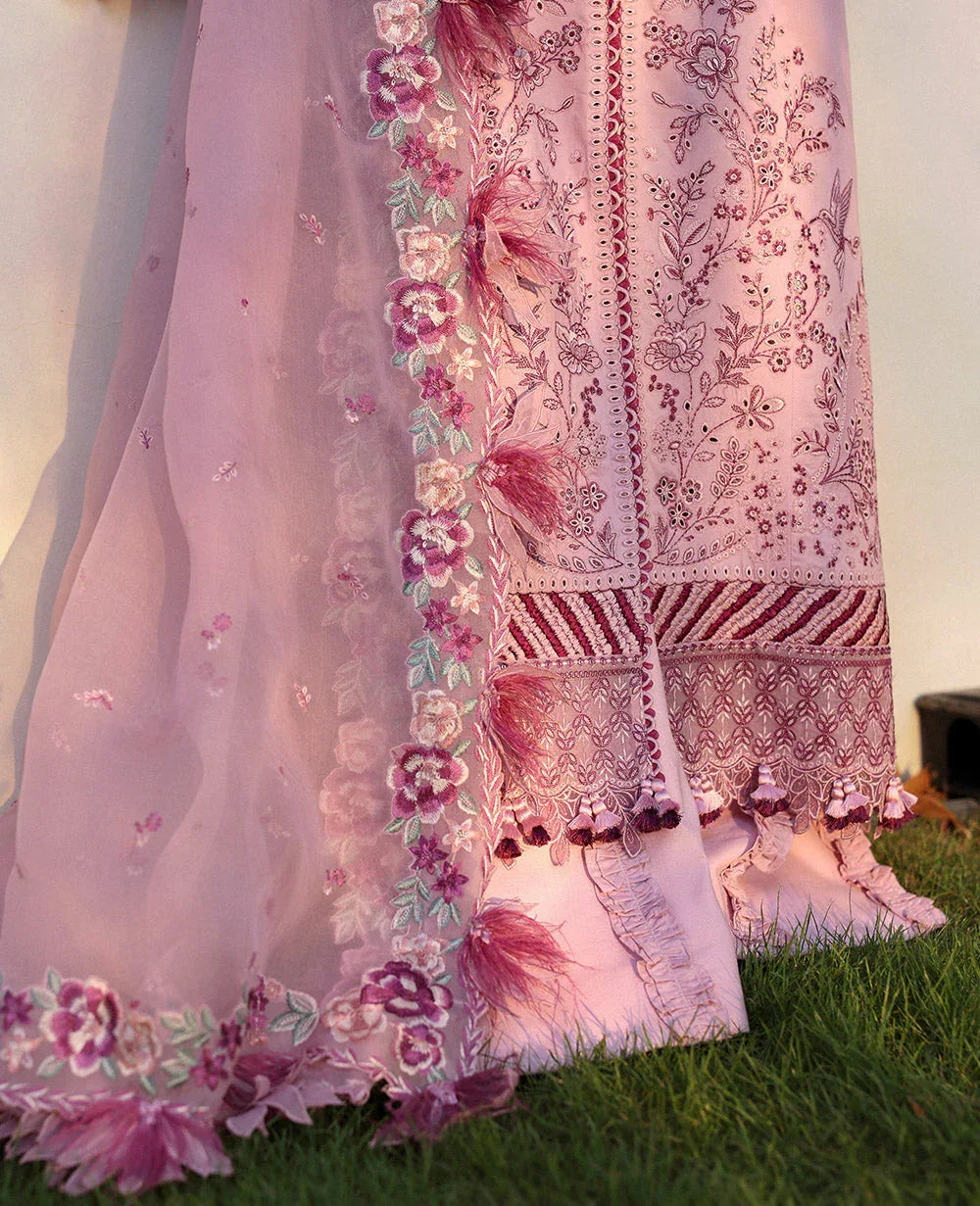 Republic Womenswear | Kalani Eid Luxury Lawn 25 | D4-B - Gulbahar - Rang-e-Khaas