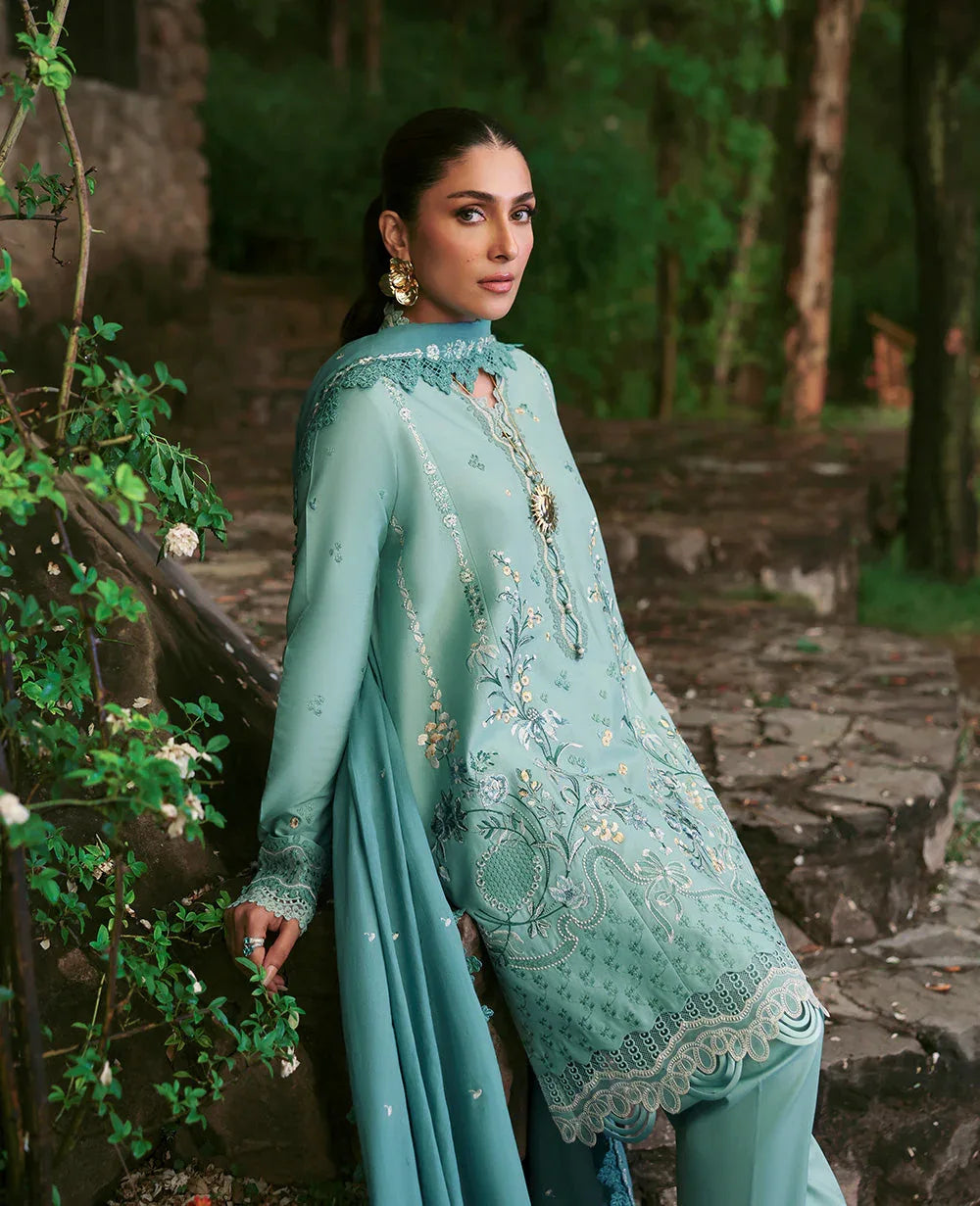 Republic Womenswear | Talia Luxury Lawn 25 | D5-A - Kaeliya - Rang-e-Khaas