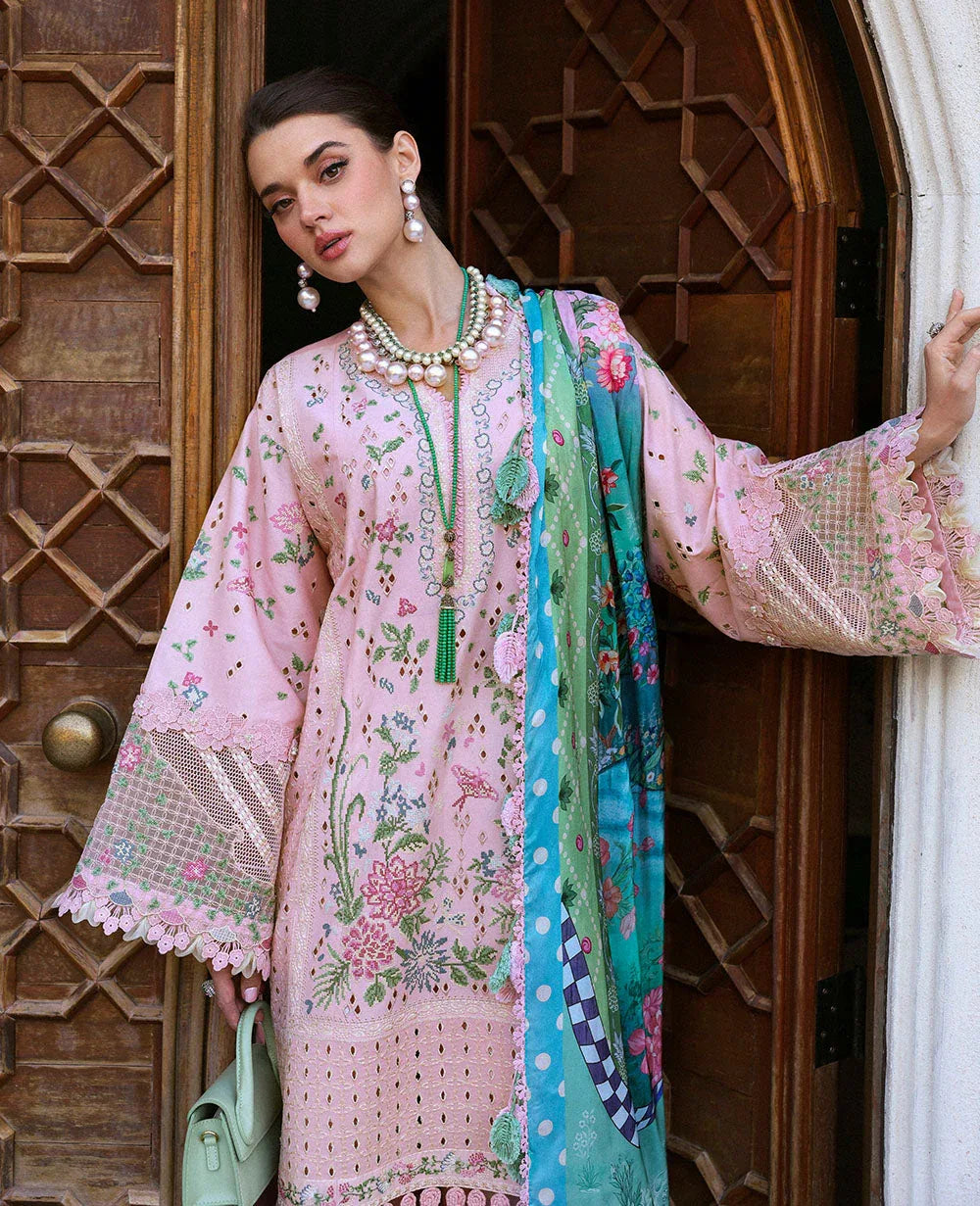 Republic Womenswear | Kalani Eid Luxury Lawn 25 | D5-A - Meher - Rang-e-Khaas