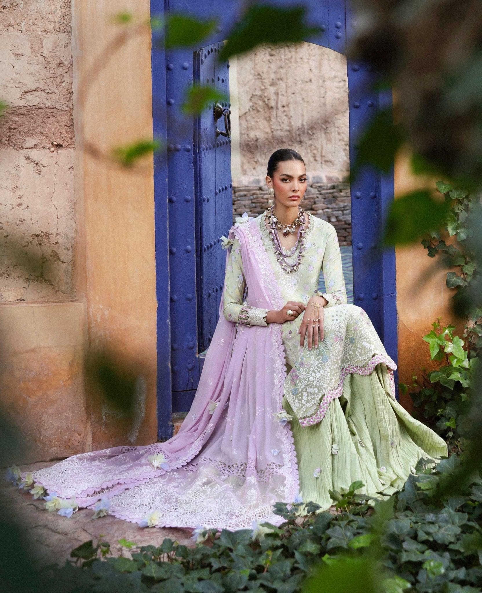 Republic Womenswear | Reine Luxury Lawn 26 | Perla