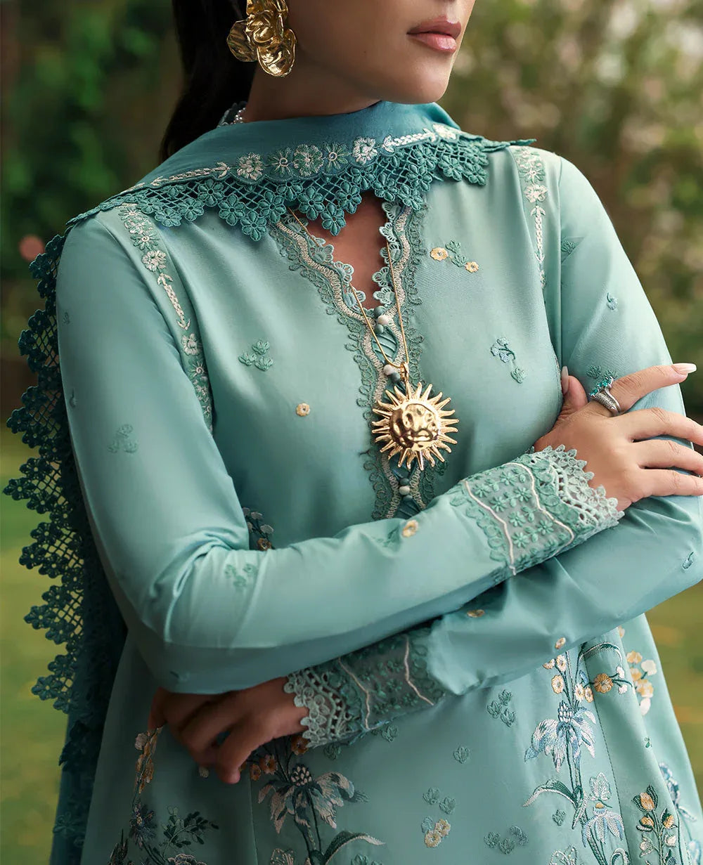 Republic Womenswear | Talia Luxury Lawn 25 | D5-A - Kaeliya - Rang-e-Khaas