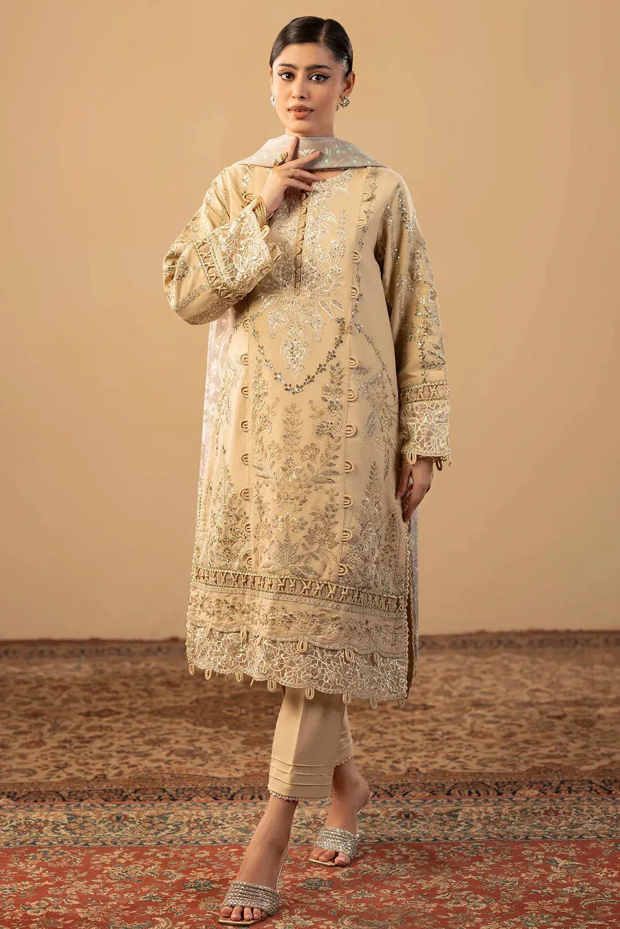 Adans Libas | Dhanak Studio | DHANAK 7904 - Rang-e-Khaas