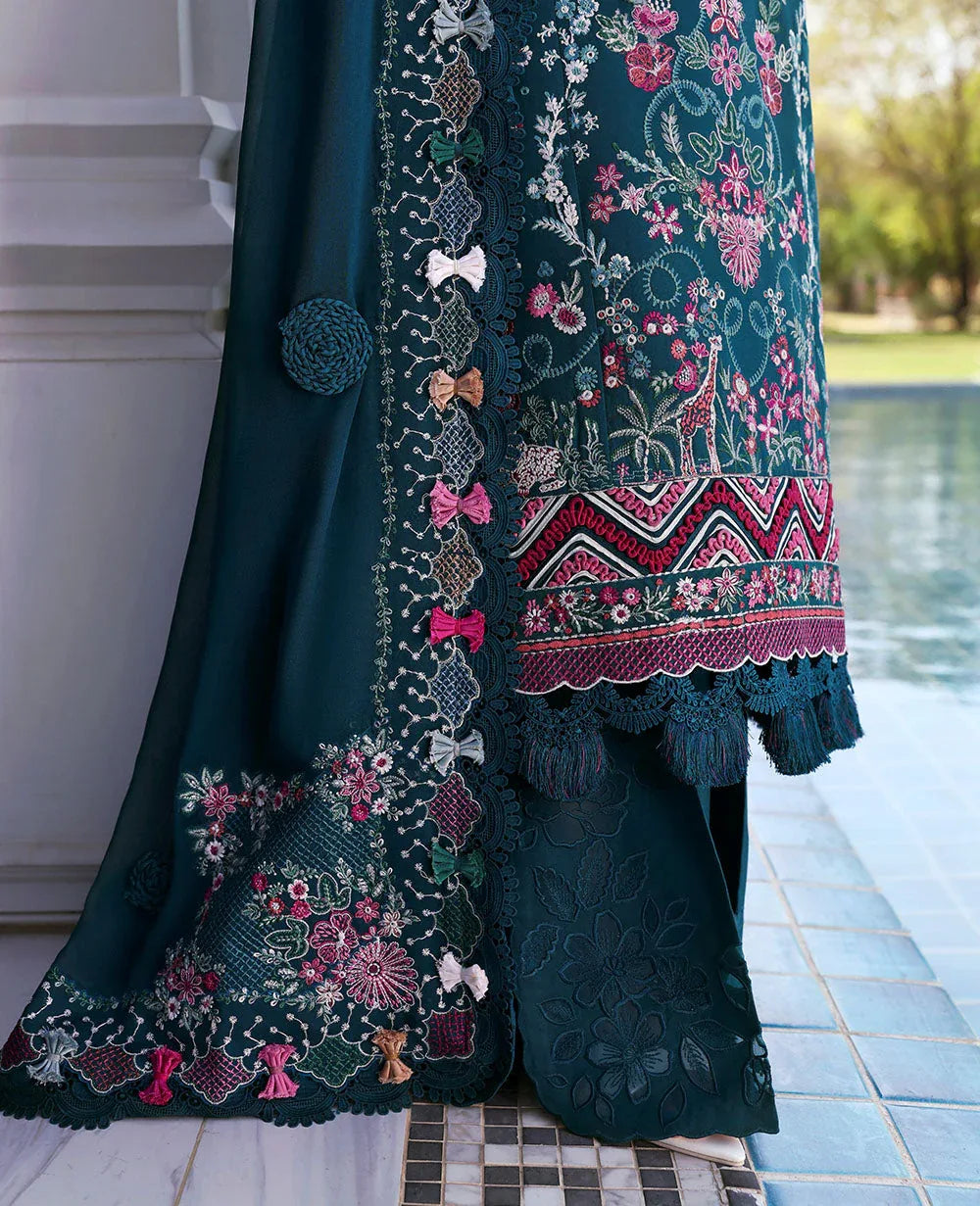 Republic Womenswear | Kalani Eid Luxury Lawn 25 | D6-B - Talia - Rang-e-Khaas