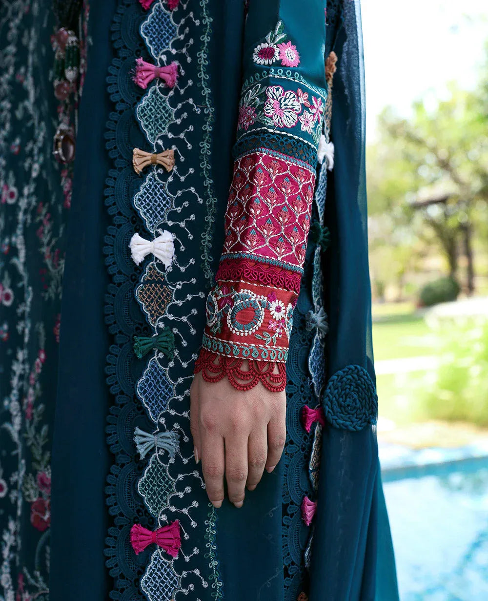 Republic Womenswear | Kalani Eid Luxury Lawn 25 | D6-B - Talia - Rang-e-Khaas