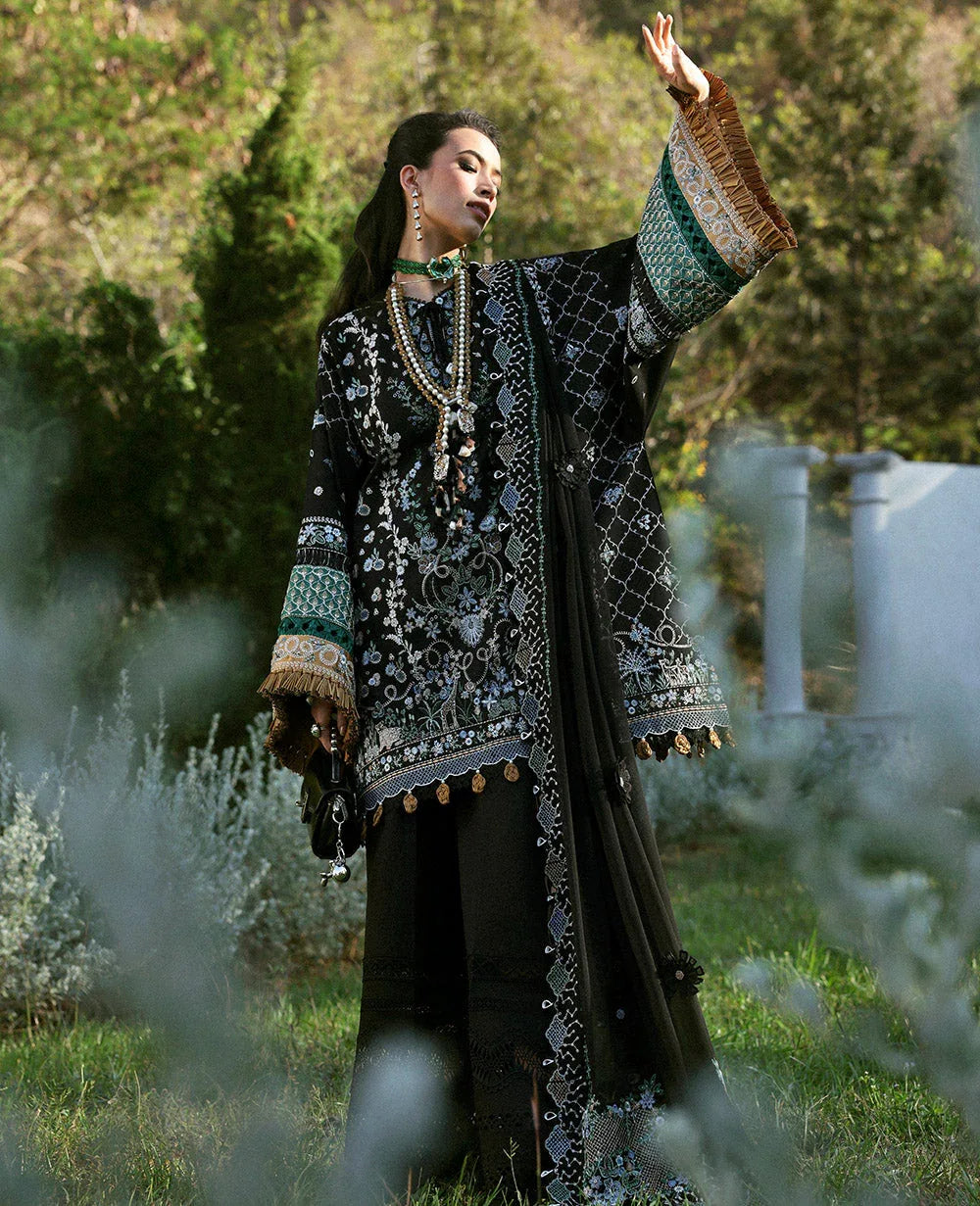 Republic Womenswear | Kalani Eid Luxury Lawn 25 | D6-B - Talia - Rang-e-Khaas