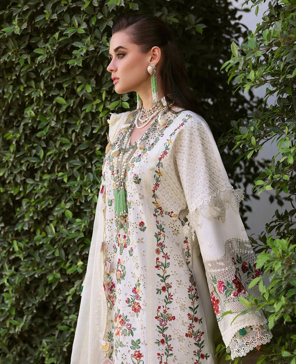 Republic Womenswear | Kalani Eid Luxury Lawn 25 | D7-A - Mira - Rang-e-Khaas