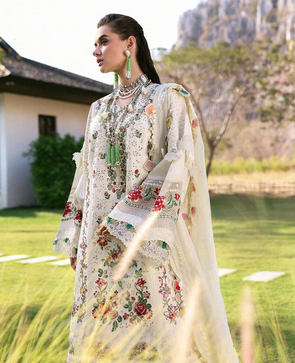 Republic Womenswear | Kalani Eid Luxury Lawn 25 | D7-A - Mira - Rang-e-Khaas