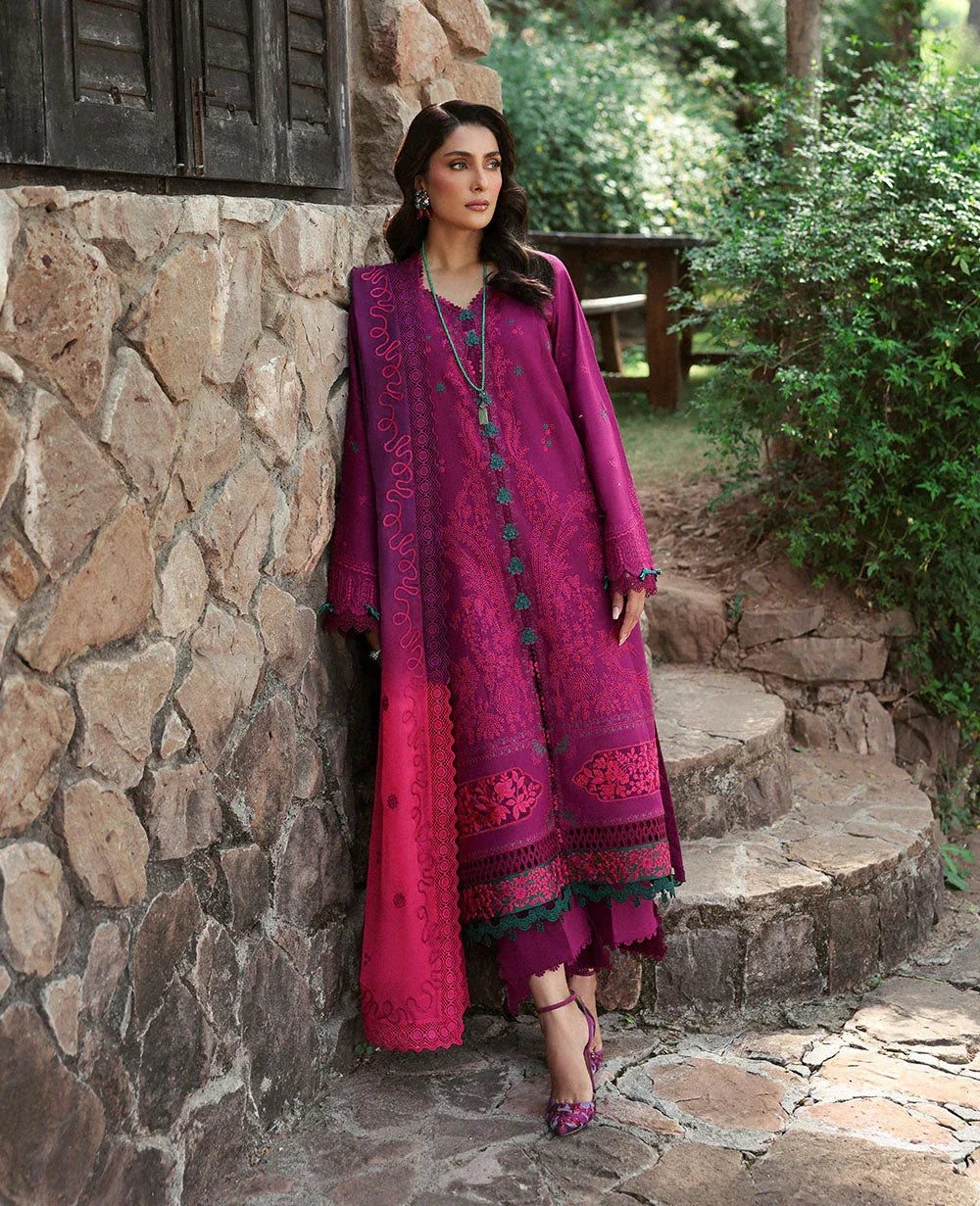 Republic Womenswear | Talia Luxury Lawn 25 | D7-B - Elin - Rang-e-Khaas
