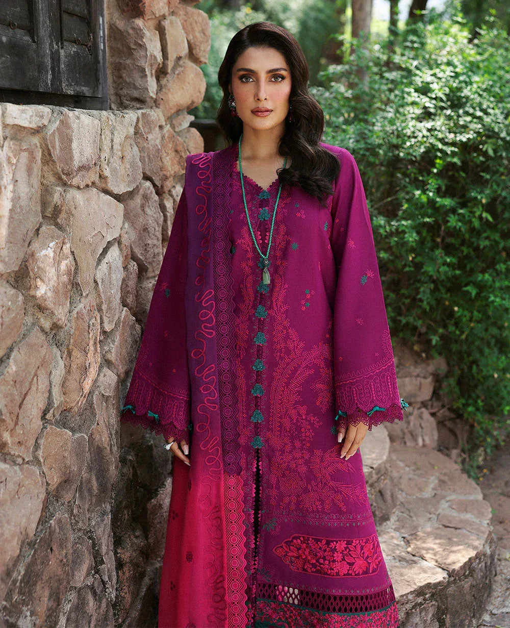 Republic Womenswear | Talia Luxury Lawn 25 | D7-B - Elin - Rang-e-Khaas