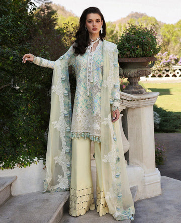 Republic Womenswear | Kalani Eid Luxury Lawn 25 | D8-A - Zuri - Rang-e-Khaas