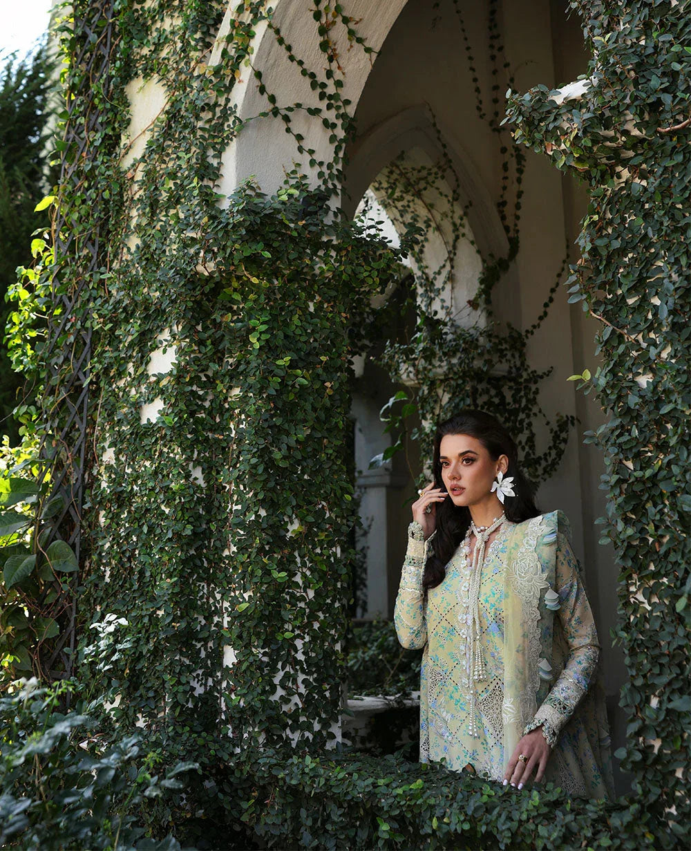 Republic Womenswear | Kalani Eid Luxury Lawn 25 | D8-A - Zuri - Rang-e-Khaas