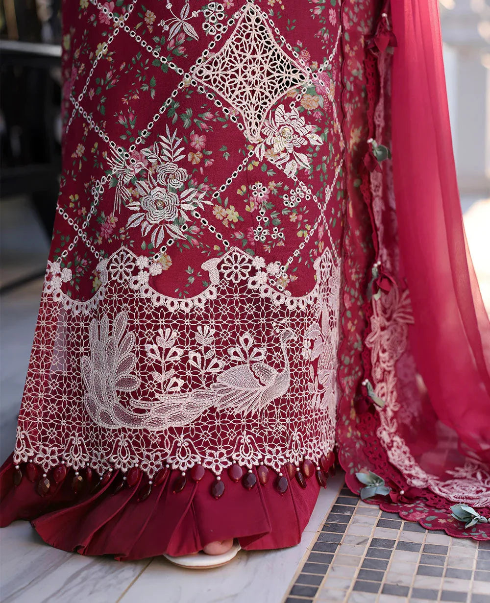 Republic Womenswear | Kalani Eid Luxury Lawn 25 | D8-B - Lyanna - Rang-e-Khaas