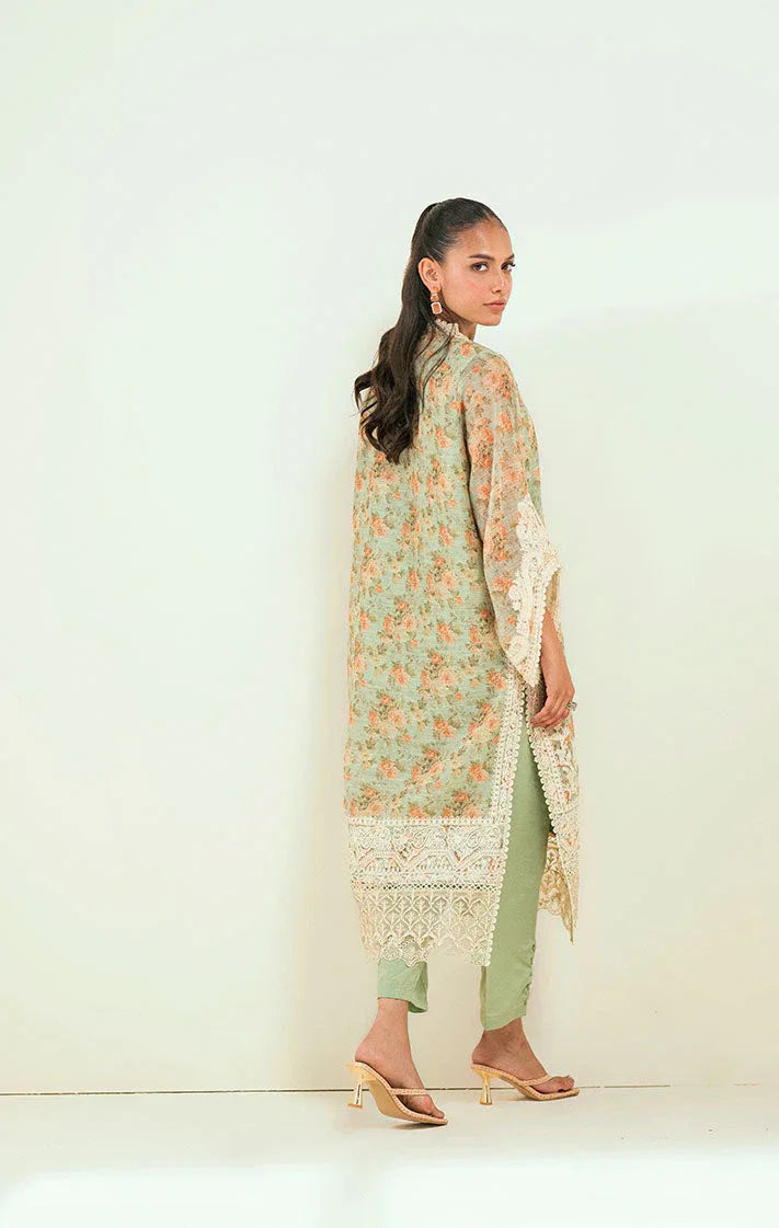 Dhanak | Signature Pret | SS24DA-2590 GREEN - Rang-e-Khaas