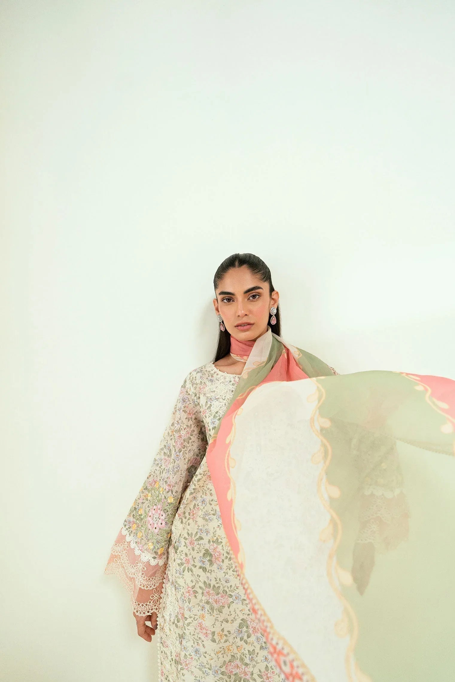 Dhanak | Signature Pret | SS24DA-2592 OFF-WHITE - Rang-e-Khaas