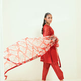 Dhanak | Signature Pret | SS25DA-2698 RED