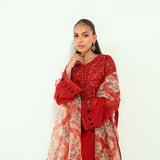 Dhanak | Signature Pret | SS25DA-2698 RED