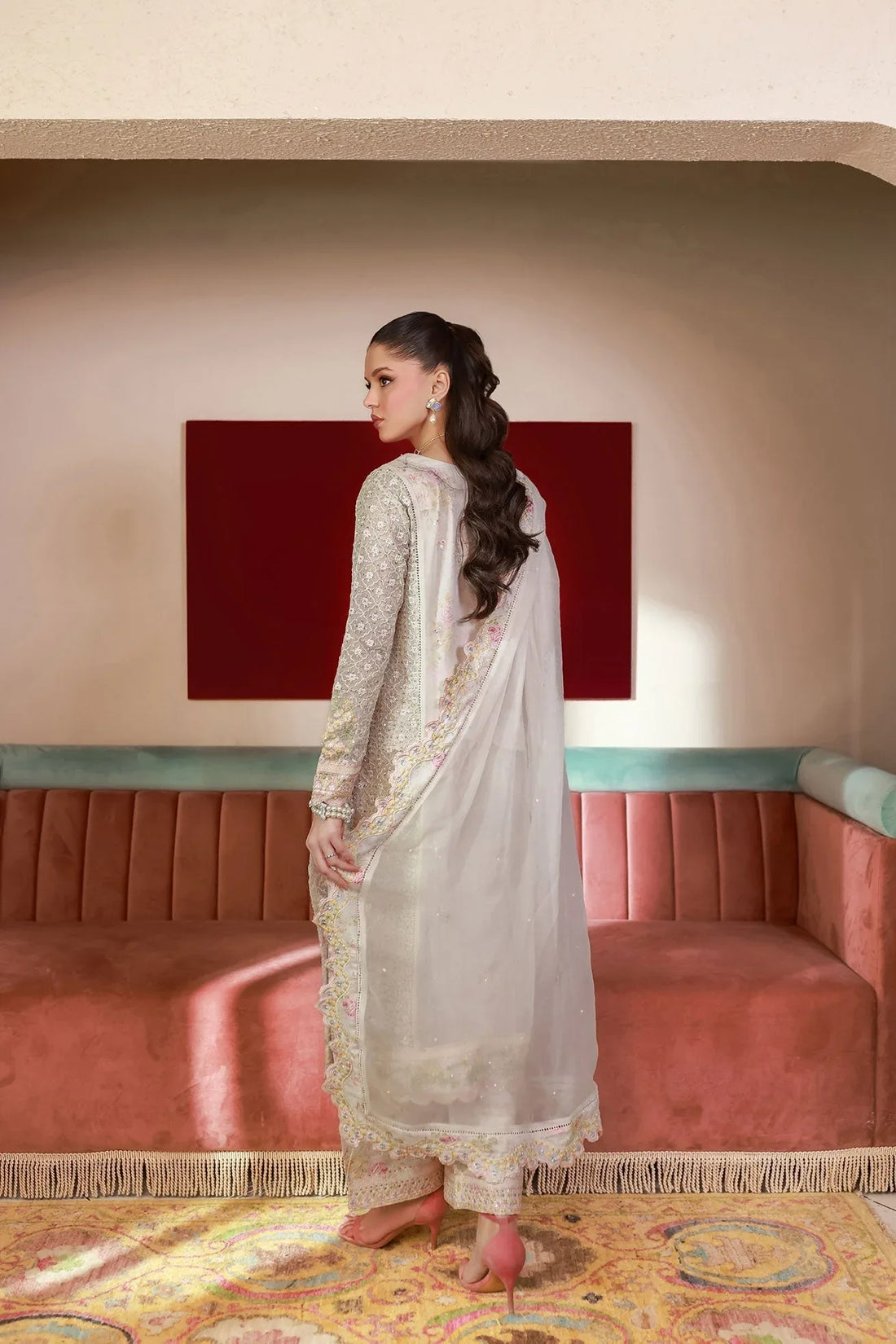 Dhanak | Chiffon Pret | SS25DA-2711 - Rang-e-Khaas
